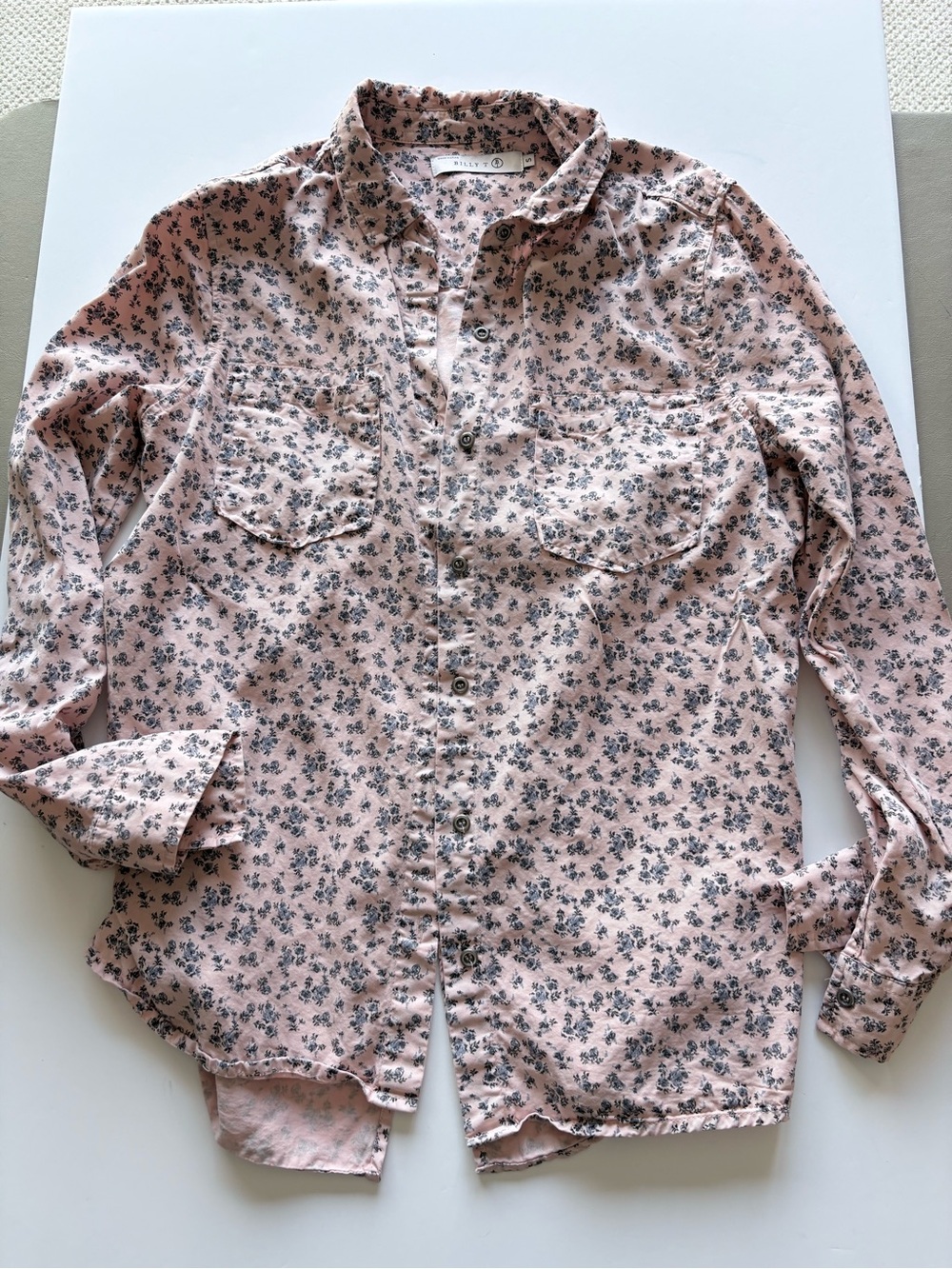 Rails Women's Button-Down Shirt in Dusty Pink Floral